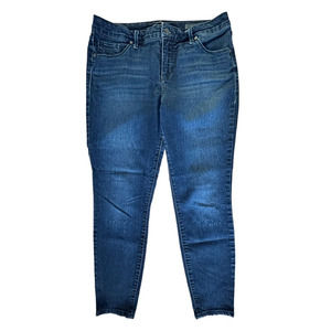 M Jeans Women's Faith Ankle Jegging Jeans 5-Pocket Size 10 Dark Blue